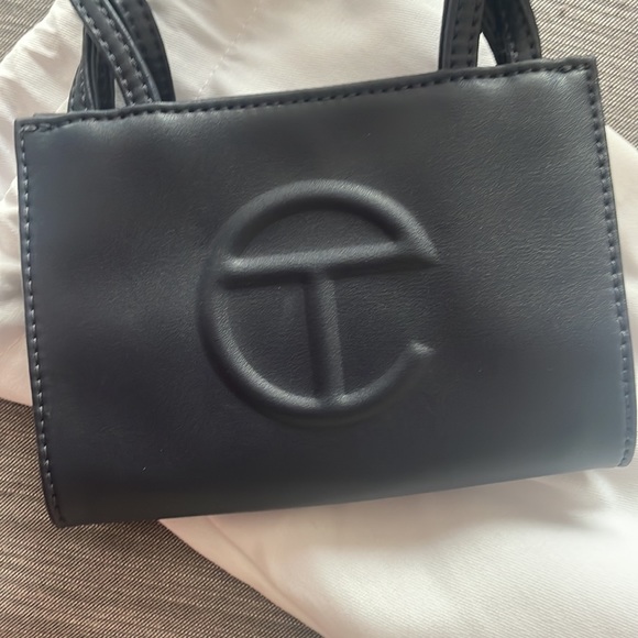 Navy Blue Telfar Bag Small - Picture 5 of 8